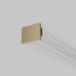 Brass Line Заглушки для накладного шинопровода латунь 2шт 85230/00 Elektrostandard