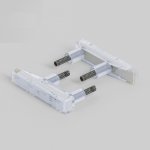 Блок LED подсветки для выключателя 2 шт. (голубой) Werkel W8010102