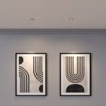 Светильник встраиваемый Side GU10 черный 25059/01