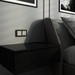 Умный сенсорный выключатель двухклавишный (дымчатый) Werkel W4523641