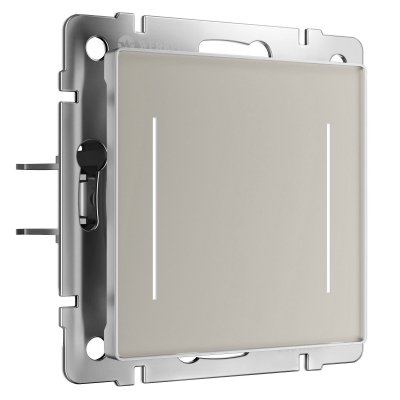 Умный сенсорный выключатель двухклавишный (дымчатый) Werkel W4523641 Умный сенсорный выключатель двухклавишный (дымчатый) Werkel W4523641