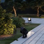 Светильник садово-парковый Landscape черный 35186/S