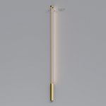 Светильник настенный светодиодный Alto LED 3000K латунь 40133/LED