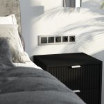 Рамка на 5 постов  AluMax (алюминий) Werkel W0053506