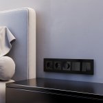 Рамка на 5 постов  AluMax (черный алюминий) Werkel W0053508