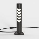 Светильник садово-парковый Smile 6w 3000K черный 35188/S