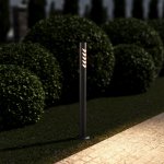 Светильник садово-парковый Smile 6w 3000K черный 35188/F