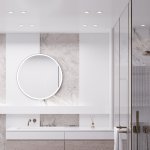 Светильник встраиваемый City GU10 белый IP44 25060/01