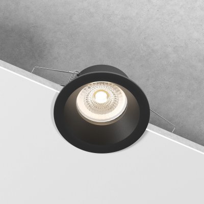 Светильник встраиваемый Andi GU10 черный IP44 25061/01 Светильник встраиваемый Andi GU10 черный IP44 25061/01