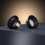 Светильник встраиваемый Andi GU10 черный IP44 25061/01