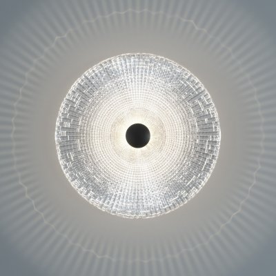 Настенный светодиодный светильник 40033/1 LED черный