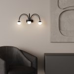 Настенный светодиодный светильник Ragno 90031/3 черный