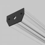 Basic System Заглушки для профиля в натяжной потолок черный 85236/00