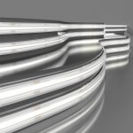 Лента светодиодная 480Led 14W IP68 4200K дневной белый COB 24V 480Led 14W IP68