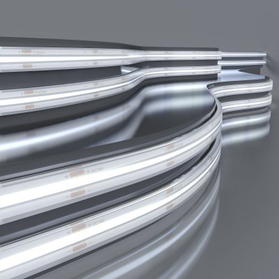 Лента светодиодная 480Led 14W IP68 6500K холодный белый COB 24V 480Led 14W IP68 Лента светодиодная 480Led 14W IP68 6500K холодный белый COB 24V 480Led 14W IP68