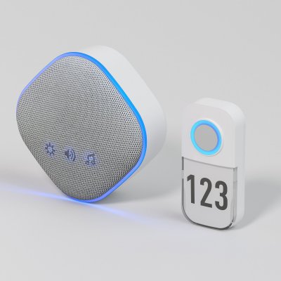 Звонок беспроводной 36M IP20 DBQ29M WL белый