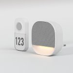 Звонок беспроводной 36M IP20 DBQ30M WL белый