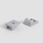 Заглушки для встраиваемого алюминиевого профиля для подсветки ступеней LL-2-ALP025 (2 шт.) ZLL-2-ALP025