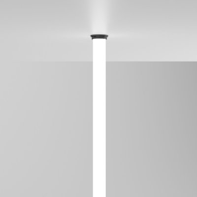 Встраиваемое крепление для круглого гибкого неона Full light черный FL 2860