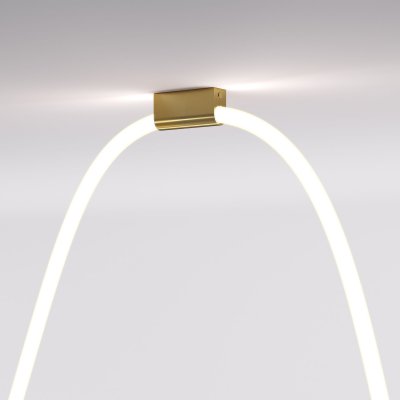 Накладные крепления для круглого гибкого неона Full light латунь FL 28100 Накладные крепления для круглого гибкого неона Full light латунь FL 28100