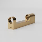 Накладные крепления для круглого гибкого неона Full light латунь FL 28160