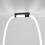 Накладные крепления для круглого гибкого неона Full light черный FL 28161