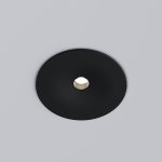 Светильник встраиваемый светодиодный Binnie 12W 4000K черный 15275/LED