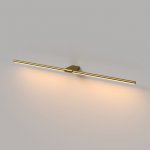 Светильник настенный светодиодный Luar латунь 3000K 40153/LED