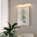 Светильник настенный светодиодный Luar латунь 3000K 40153/LED