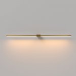 Светильник настенный светодиодный Luar латунь 3000K 40153/LED