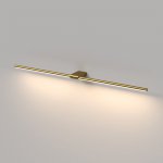 Cветильник настенный светодиодный Luar латунь 4000K 40153/LED