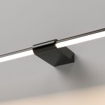 Светильник настенный светодиодный Luar черный жемчуг 4000K 40153/LED