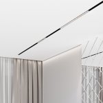 Slim Magnetic Трековый светильник 10W 4000K черный 85530/01