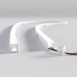 Гибкий силиконовый профиль для светодиодной ленты (под ленту до 10mm) LL-2-ALP026