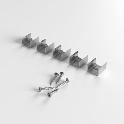 Клипса монтажная для силиконового профиля для светодиодной ленты (5 шт.) Clip LL-2-ALP027 Клипса монтажная для силиконового профиля для светодиодной ленты (5 шт.) Clip LL-2-ALP027