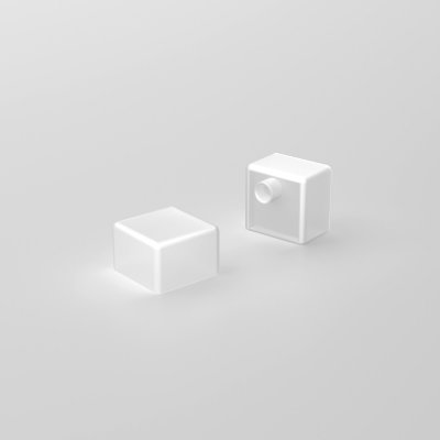 Заглушки для силиконового профиля для светодиодной ленты (2 шт.) ZLL-2-ALP026 Заглушки для силиконового профиля для светодиодной ленты (2 шт.) ZLL-2-ALP026