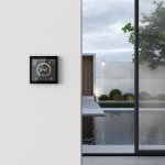 Умный сенсорный терморегулятор с LCD дисплеем (черный) Werkel W1851108