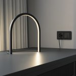 Настольная светодиодная лампа 608051 LED черный