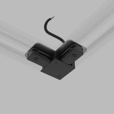 Соединитель электрический коннектор угловой с вводом питания для однофазного шинопровода 85012/00 Соединитель электрический коннектор угловой с вводом питания для однофазного шинопровода 85012/00