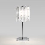 Настольный светильник с хрусталем 108011 хром