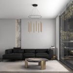 Подвесной светильник 301101 LED латунь