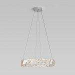 Подвесной светильник с хрусталем 101004 LED никель хрусталь Strotskis