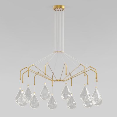 Умная подвесная люстра 201002/12 латунь Умная подвесная люстра 201002/12 латунь