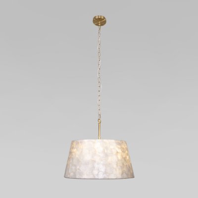 Умный подвесной светильник с перламутром 101013/5 латунь/перламутр