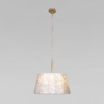 Умный подвесной светильник с перламутром 101013/5 латунь/перламутр