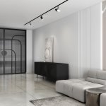 Slim Magnetic Трековый светильник 10W 4000K черный 85532/01