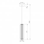 Подвесной светильник 304053 LED хром