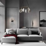 Настенный светодиодный светильник 301054 LED латунь