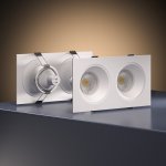 Светильник встраиваемый GU10 белый 15700/02