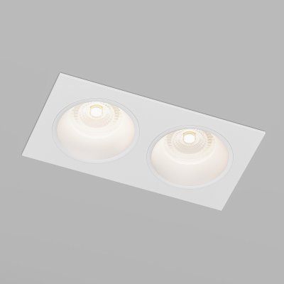 Светильник встраиваемый GU10 белый 15700/02 Светильник встраиваемый GU10 белый 15700/02